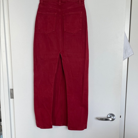 Reformation Red Maxi Skirt - Picture 6 of 6